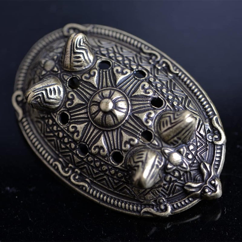 LANGHONG Norse Viking Brooch For Men Turtle Brooch Talisman Jewelry, Gift For Men - Image 2